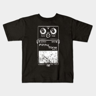 Filthy Tone Guitar Pedal Kids T-Shirt